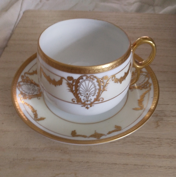 Noritake handpainted gold gilded tea cup - Picture 4 of 15